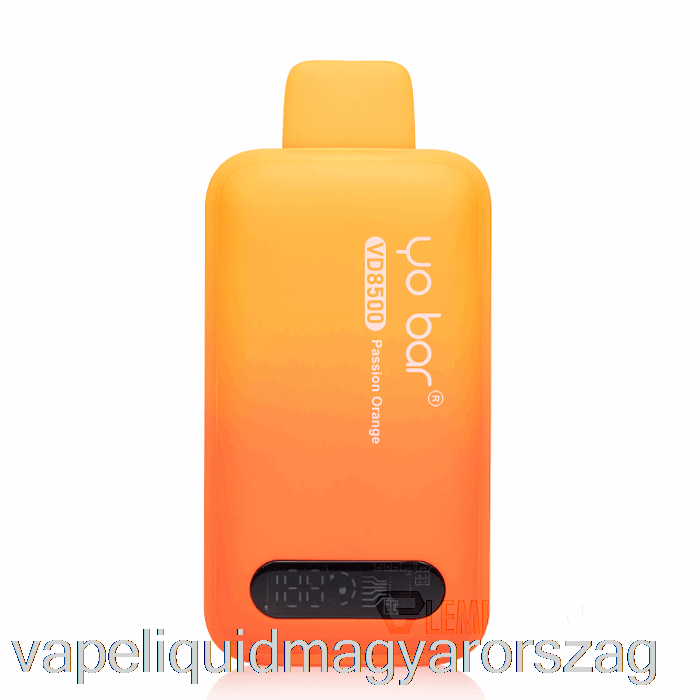 Yo Bar Vd8500 Eldobható Passion Orange Vape Folyadék